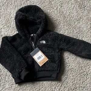 Never worn black 2T North Face Zip